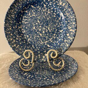 Royal Cumberland "Town & Country Blue" Dinner Plates Set of (2)